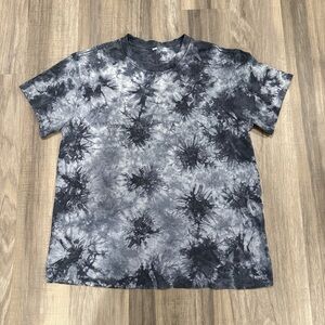 lululemon athletica Tie-Dye Short Sleeve Tee - Black and Gray